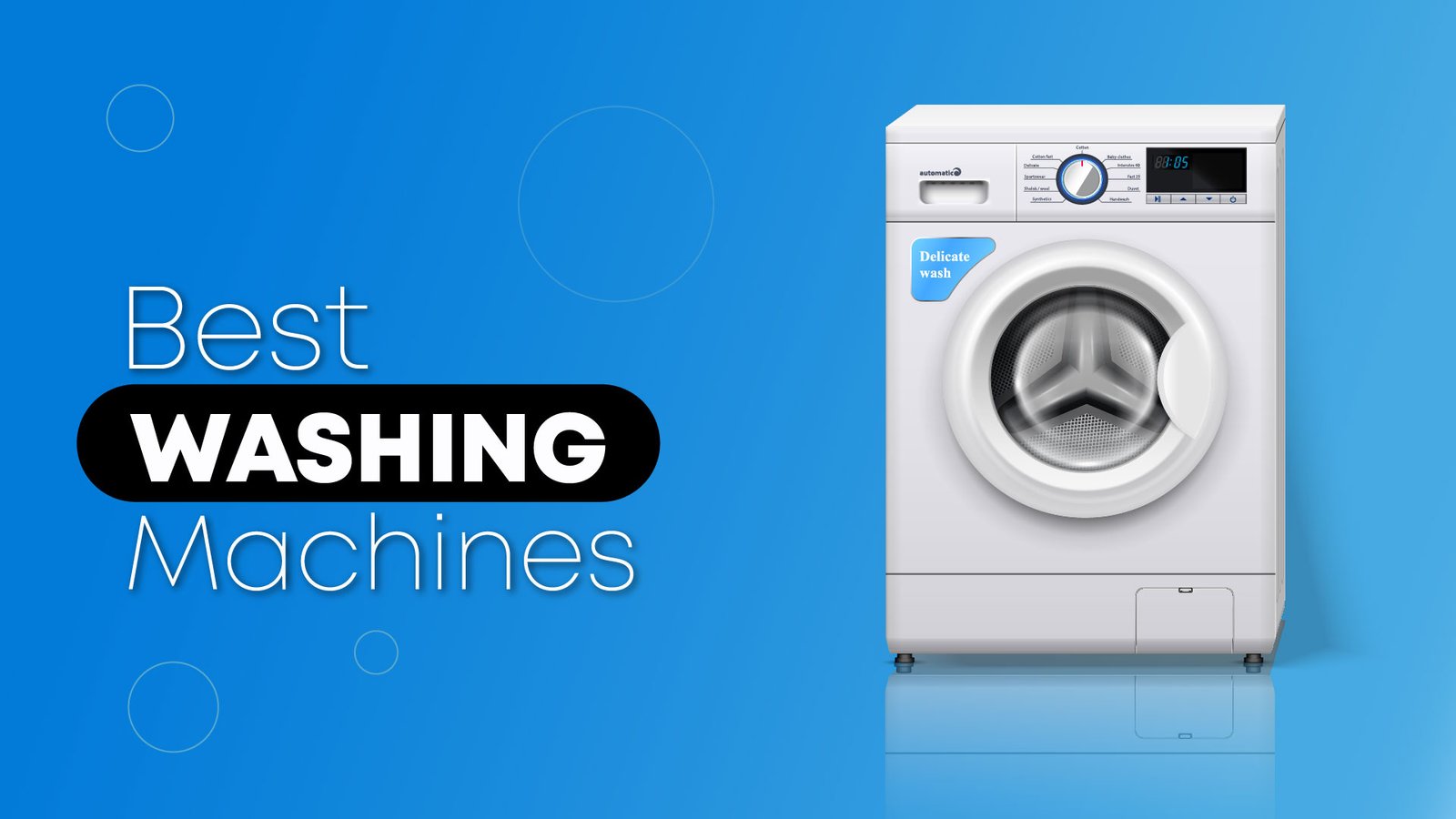 15 Best Washing Machines 2024 According To Experts