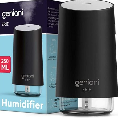 GENIANI Portable Small Col Mist Humidifiers 250 ML