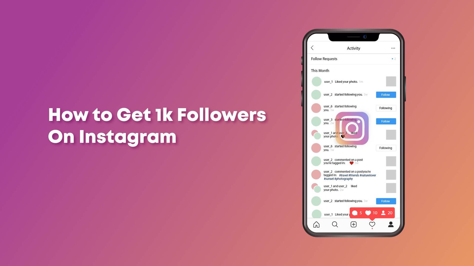 How To Get 1k Followers on Instagram in 5 Minutes in 2024