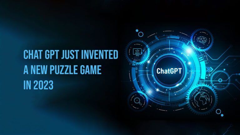 Chat GPT just invented a new puzzle game