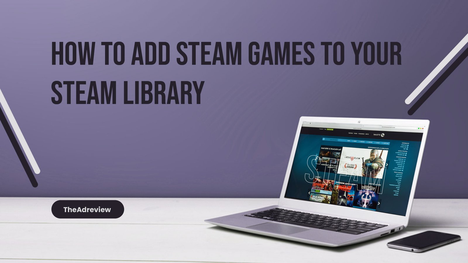 How To Add Steam Games To Your Steam Library 01 