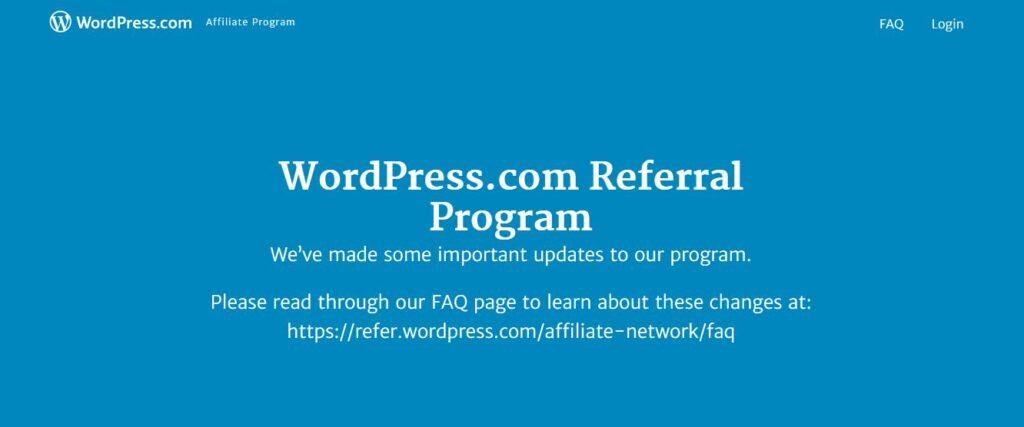 WordPress Affiliate Program