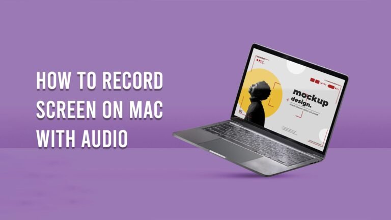 How to Record Screen on Mac with Audio